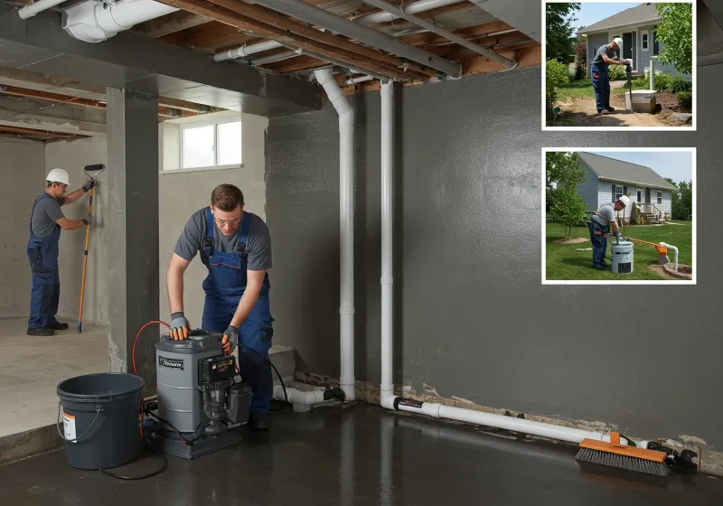 Basement Waterproofing and Flood Prevention process in Pioneer, OH